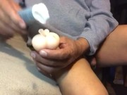 Massaging and masturbating with the help of Farmacia 12/16