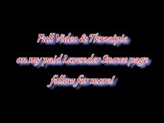 Big Titty Goth Babe with Sloppy Ruined Makeup & Black Lipstick Gets EXTREME Off the Bed Throat Fuck 15/16