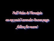 Big Titty Goth Babe with Sloppy Ruined Makeup & Black Lipstick Gets EXTREME Off the Bed Throat Fuck 16/16