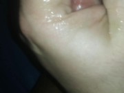 JACKING MY FRESHLY SHAVED LITTLE DICK I CUMMED TWICE 2/16