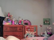 Playing like I'm giving a blowjob then I slide it up my pussy 13/16