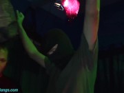 german teen enjoys her first extreme rough big cock swinger club groupsex 3/16