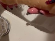 Washing my toys. Vibrators, dildos and butt plug, oh my! 3/16