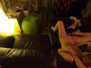 1 Hour Romantic Evening at Home for Amateur Couple with Foreplay, Pussy licking, Doggystyle, Riding 7/16