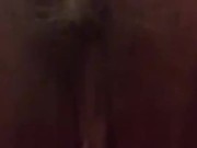 Girl with bush pees in toilet 12/16