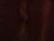 Girl with bush pees in toilet 6/16