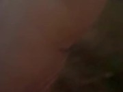 Crazy long walk in fishnets and nude onto a lit street 6/16