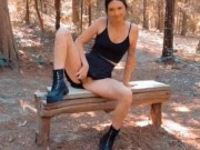 Friend & me on a walk 10/16