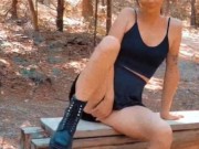 Friend & me on a walk 11/16