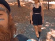 Friend & me on a walk 7/16