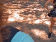 Friend & me on a walk 8/16