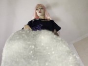 Грязные носочки Эвелины в макро POV - Screenshot 8 of 16 - Goddess