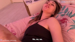 Stepson during a family trip to relatives fucks his stepmother in a hotel and cums in her mouth - Video Porno Gratuite HD | Charmeuse X
