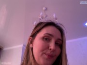 Stepson during a family trip to relatives fucks his stepmother in a hotel and cums in her mouth 13/16