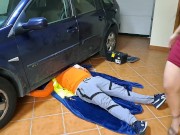 Big ass wife fucks the mechanic 8/16