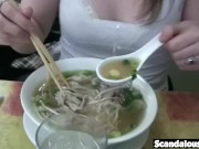 Jenny Blowjob POV in comfort room 3/16