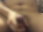 玉袋を触りながら巨大ペニスをしごく - Screenshot 15 of 16 - Hunk