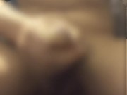 玉袋を触りながら巨大ペニスをしごく - Screenshot 8 of 16 - Jerking Off
