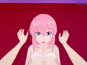 Hitori Gotō and I have intense sex at a love hotel. - Bocchi the Rock! POV Hentai 10/16