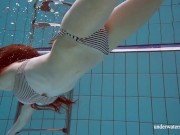 Hottest chick in open swimming pool completely naked 6/16