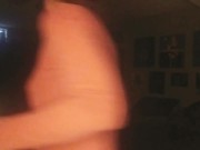 Beth Getting Ready for Bed Again 2/16