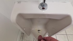 POV on the clock pissing!