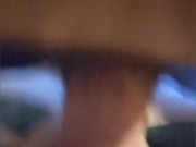 Cumming deep in my gaped ass💦 Taped open and used