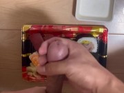 【無修正】お寿司をザーメン醤油で食べてみた 素人　射精　手コキ　中出し　種付け　精液　ぶっかけ　無修正　まんこ　勃起　包茎　汁　ホモ　ゲイ - Screenshot 2 of 16 - Anal