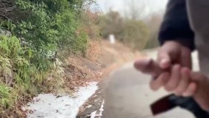【アドレナリン全開】野外露出オナニー