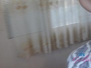 Hot Asian babe Kimora Quin has her pussy played with and gives blowjob POV 16/16