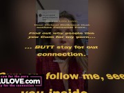 Babe showing creampie closeup & toes & feet covered in cum miXXXed with candid daily adventures behind the scenes - Lelu Love 1/16