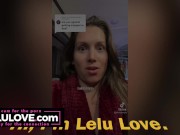 Babe showing creampie closeup & toes & feet covered in cum miXXXed with candid daily adventures behind the scenes - Lelu Love 14/16
