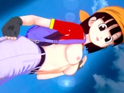 PAN GIVES YOU HER VIRGINITY 🥰 DRAGON BALL HENTAI 15/16