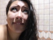 A Portrait of Agatha Ludovino while penetrating both holes 9/16