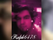 Young man masturbating while watching the Lana Rhoades