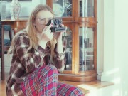 SEXY MOMMA - River is always watching her step mom Lindsay Lee masturbate 1/16