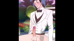 [HENTAI YAOI] The prince sucked the prince's dick