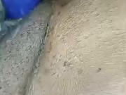 Quickie in parents bed with dildo 8/16