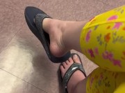 Flip Flop Dangling in Public 14/16