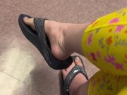 Flip Flop Dangling in Public 16/16