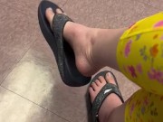 Flip Flop Dangling in Public 6/16