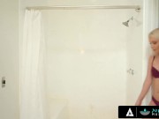 Tattooed Babe Gets DP By Horny Customers 2/16