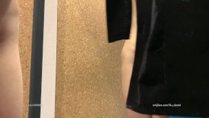 Fuck with stranger in dressing room 🥵 Public & Risky Female orgasm 🤤 Trailer 🥰