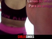 MORENA AND CARLOS SIMÕES WHATSAPP SCENES 3/16