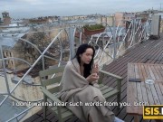 SISPORN. Taboo sex is the best way for brunette teen to stop smoking 4/16