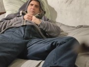 I rest and listen to fm