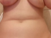 GOLDEN SHOWER, Shaved Wet Pussy,BIG NSTURAL TITS 4/16