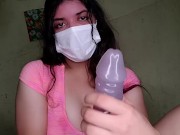Pov- sua amiga do colegial guia sua punheta e faz um breve boquete molhado🔥💦 6/16