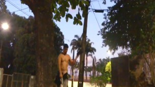 Pissing and public exhibition