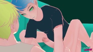MY STR8 FRIEND EP 03 - My straight friend helped me order food on the app - Hentai Yaoi - JUICE ANIM